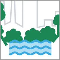 Infografik Mulden und Gräben