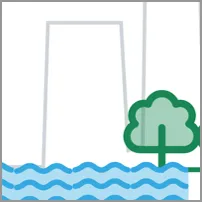 Infografik Zisternen und Speicherbecken